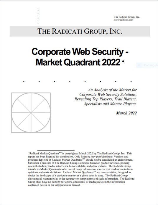 Symantec™ Edge Secure Web Gateway (SWG)