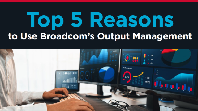 Mainframe Output Management